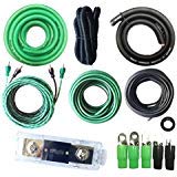 0 Gauge Amp Kit Complete AWG Amplifier Install Wiring Cables D442