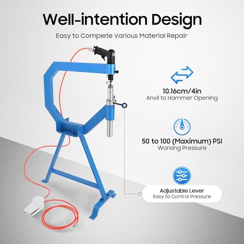 Pneumatic Planishing Hammer with Foot Pedal W6930