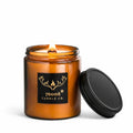 16 oz Wood Wick Soy Leather Scented Candle P8976