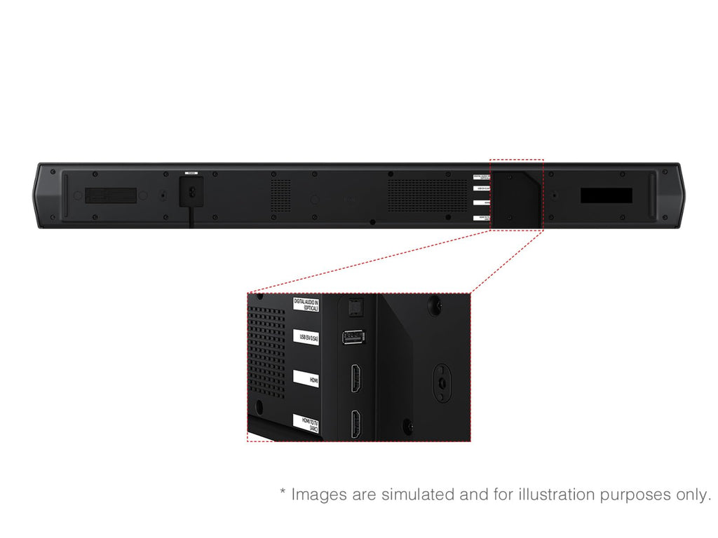 5.1 ch Soundbar with Subwoofer V500