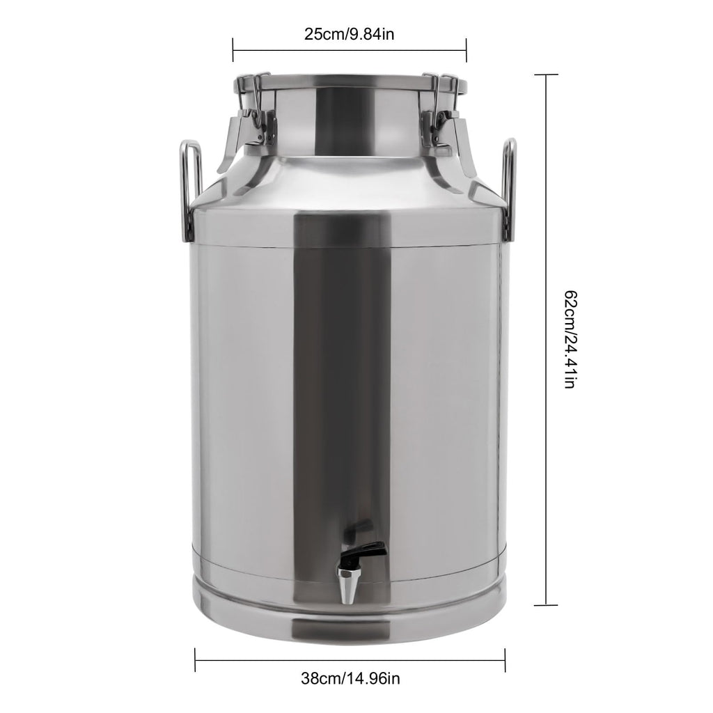 60L Milk Can with Faucet and Lid R534312