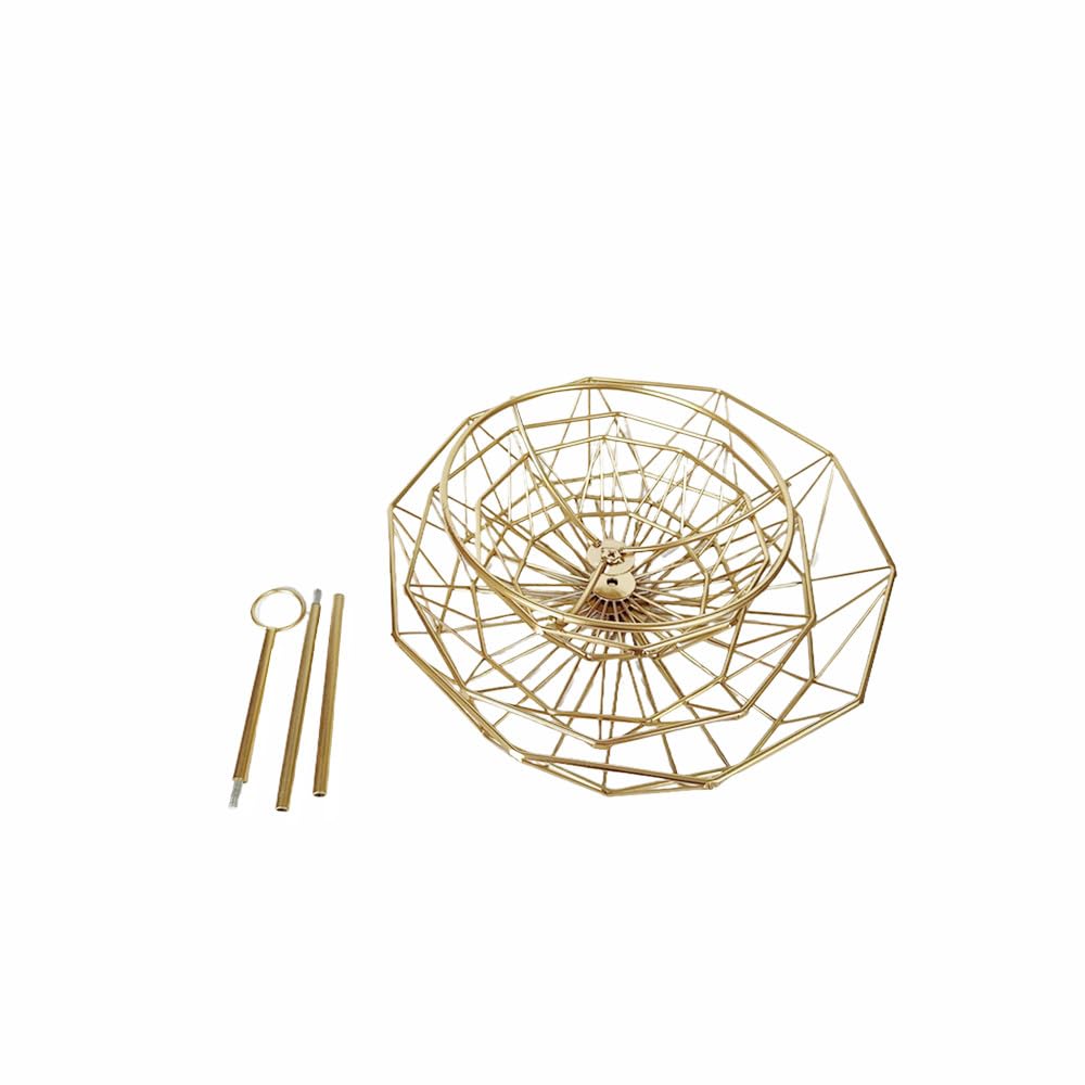 3 Tier Metal Wire Fruit Basket Stand J332