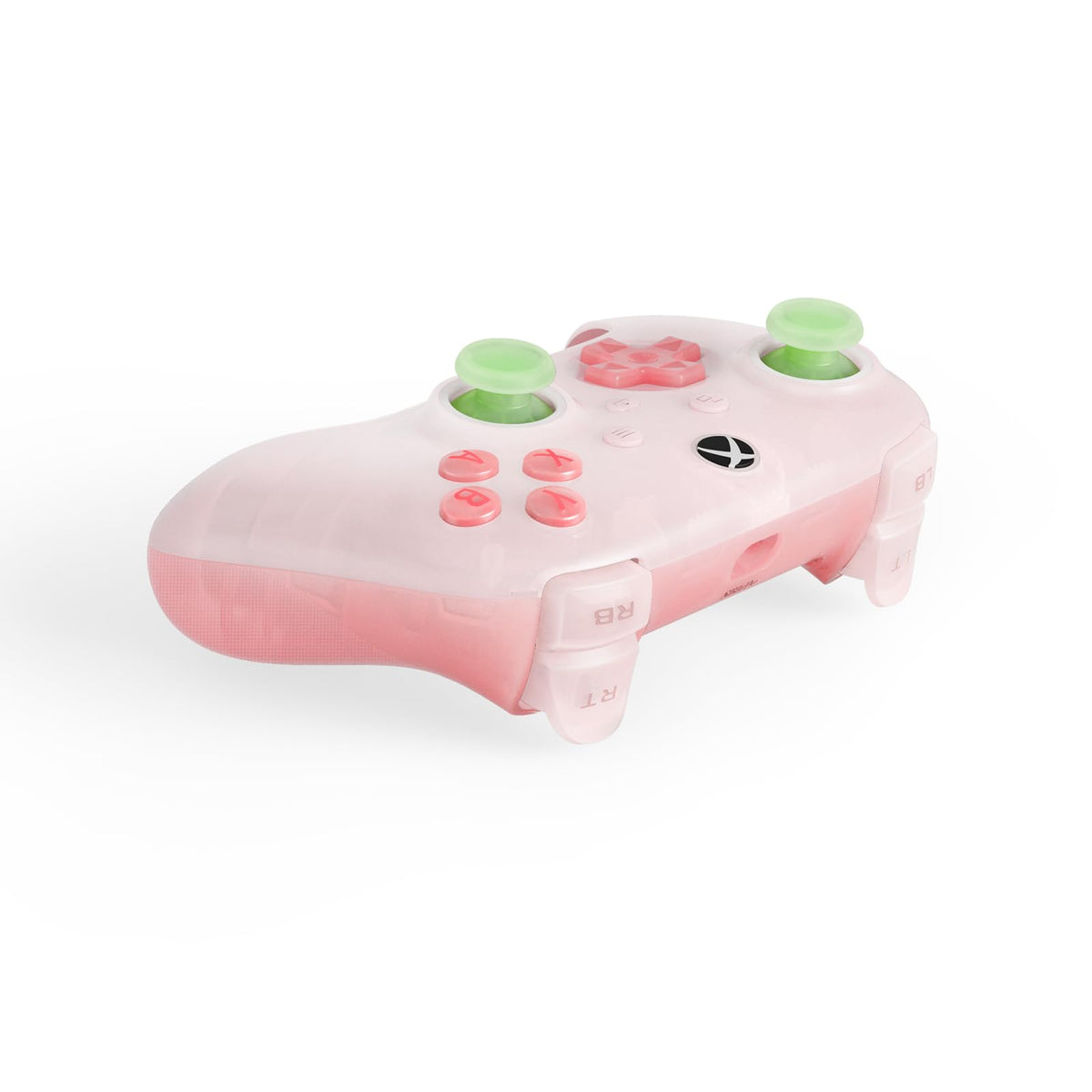 Wired Controller with RGB Lighting, Hall Effect Joysticks and Triggers, Translucent Pink M772612