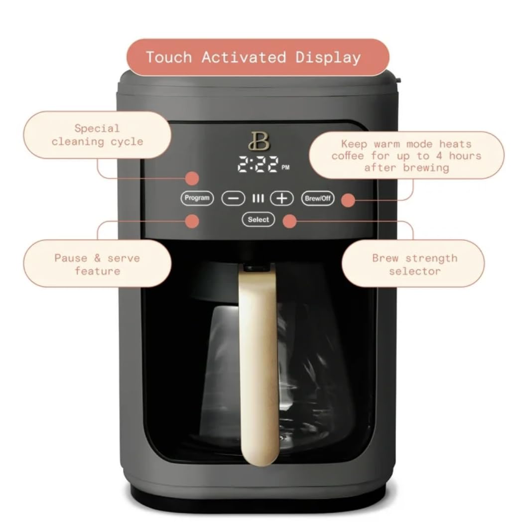 14-Cup Programmable Drip Coffee Maker with Reusable Filter M903710