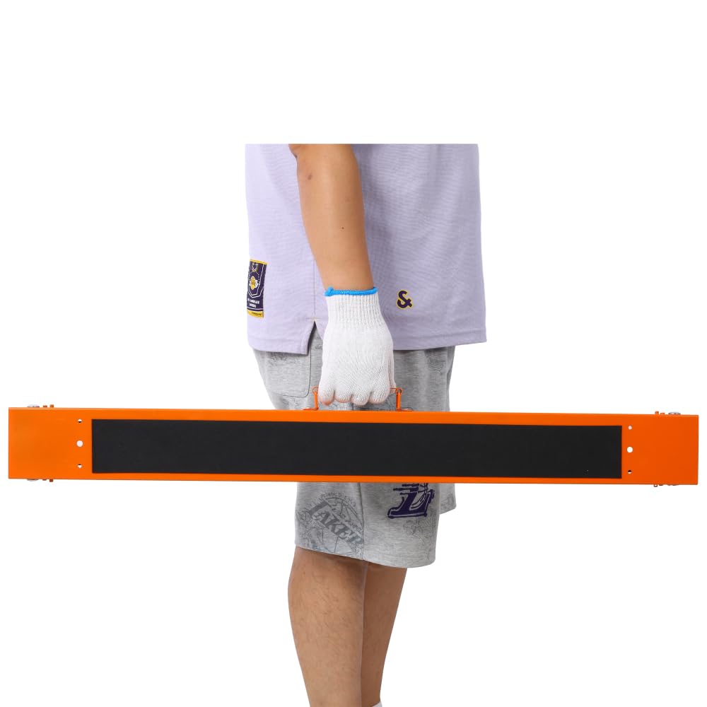 Folding Sawhorse 2 Pack Heavy Duty 550 lbs Capacity Portable Collapsible Metal Frame Non-Slip M899