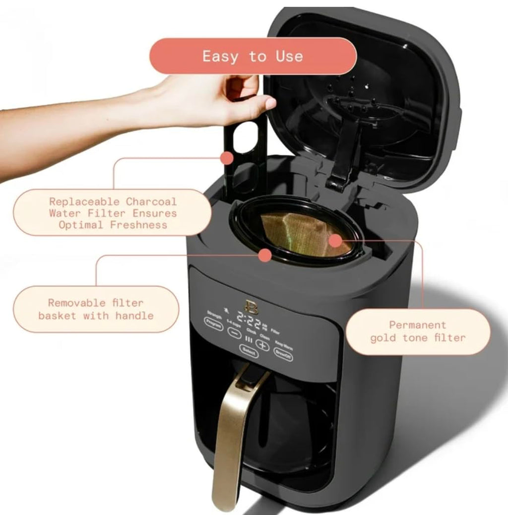 14-Cup Programmable Drip Coffee Maker with Reusable Filter M903710