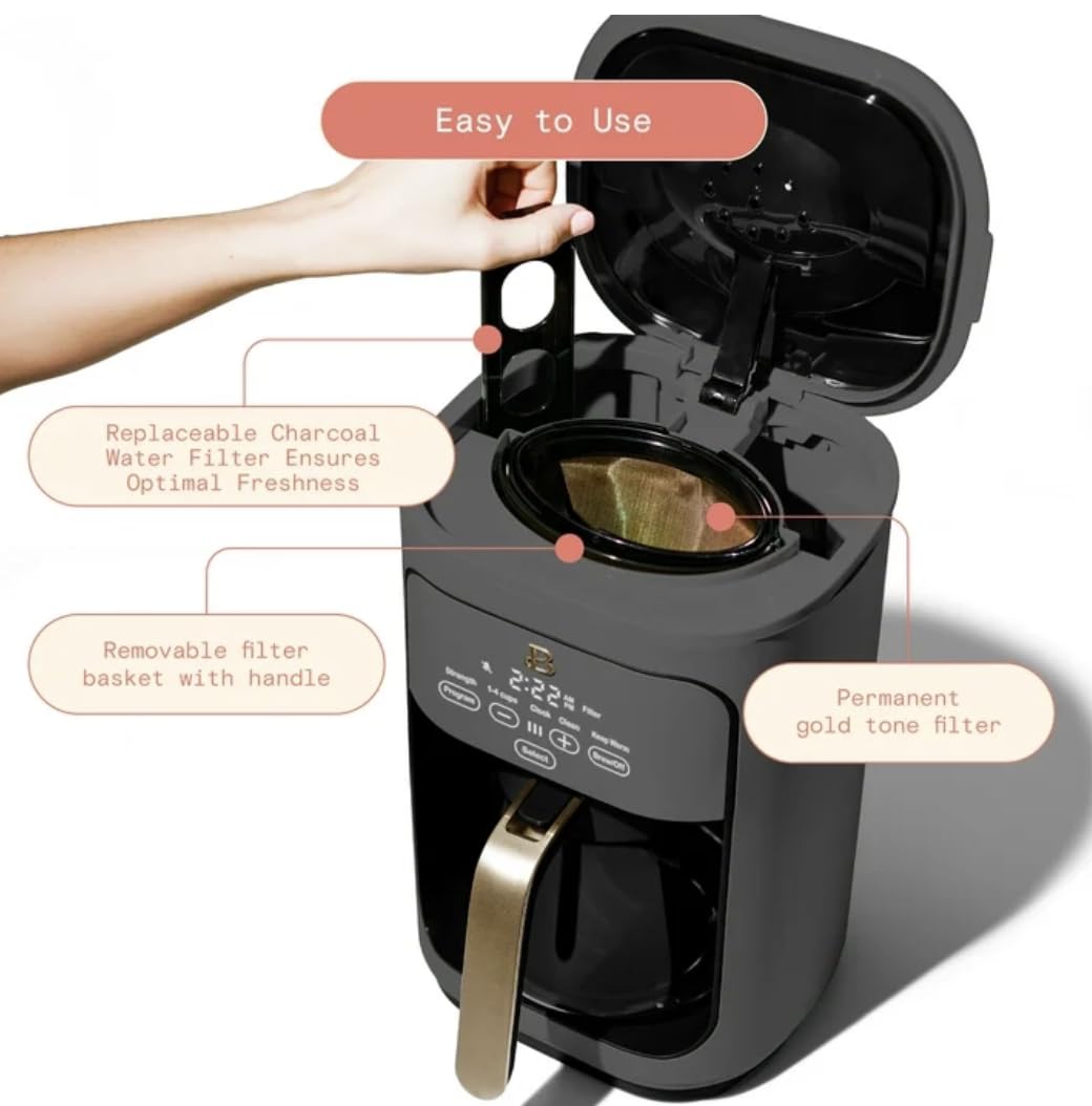 14-Cup Programmable Drip Coffee Maker with Reusable Filter M903710
