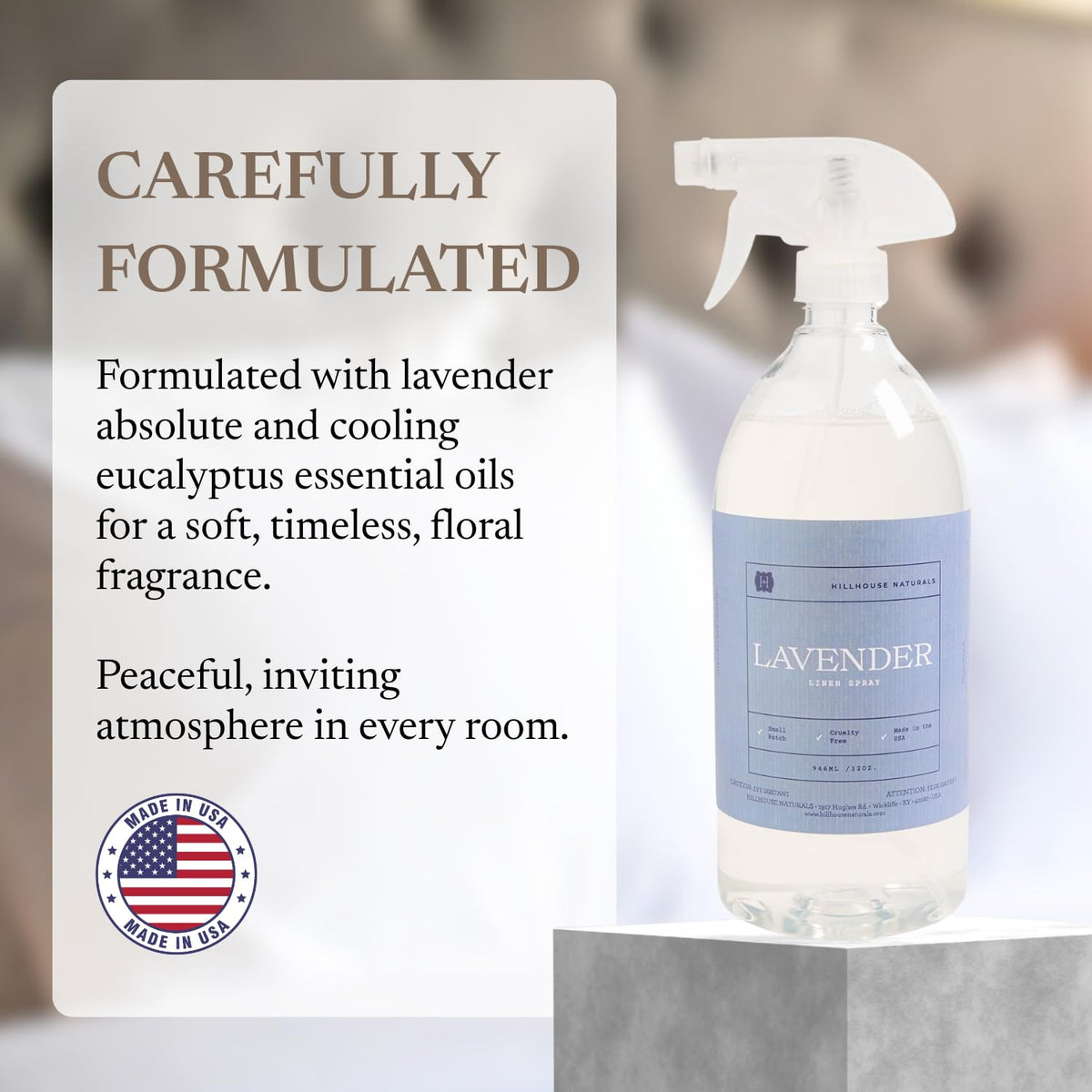 Linen Spray Lavender Scent 1 L Q266