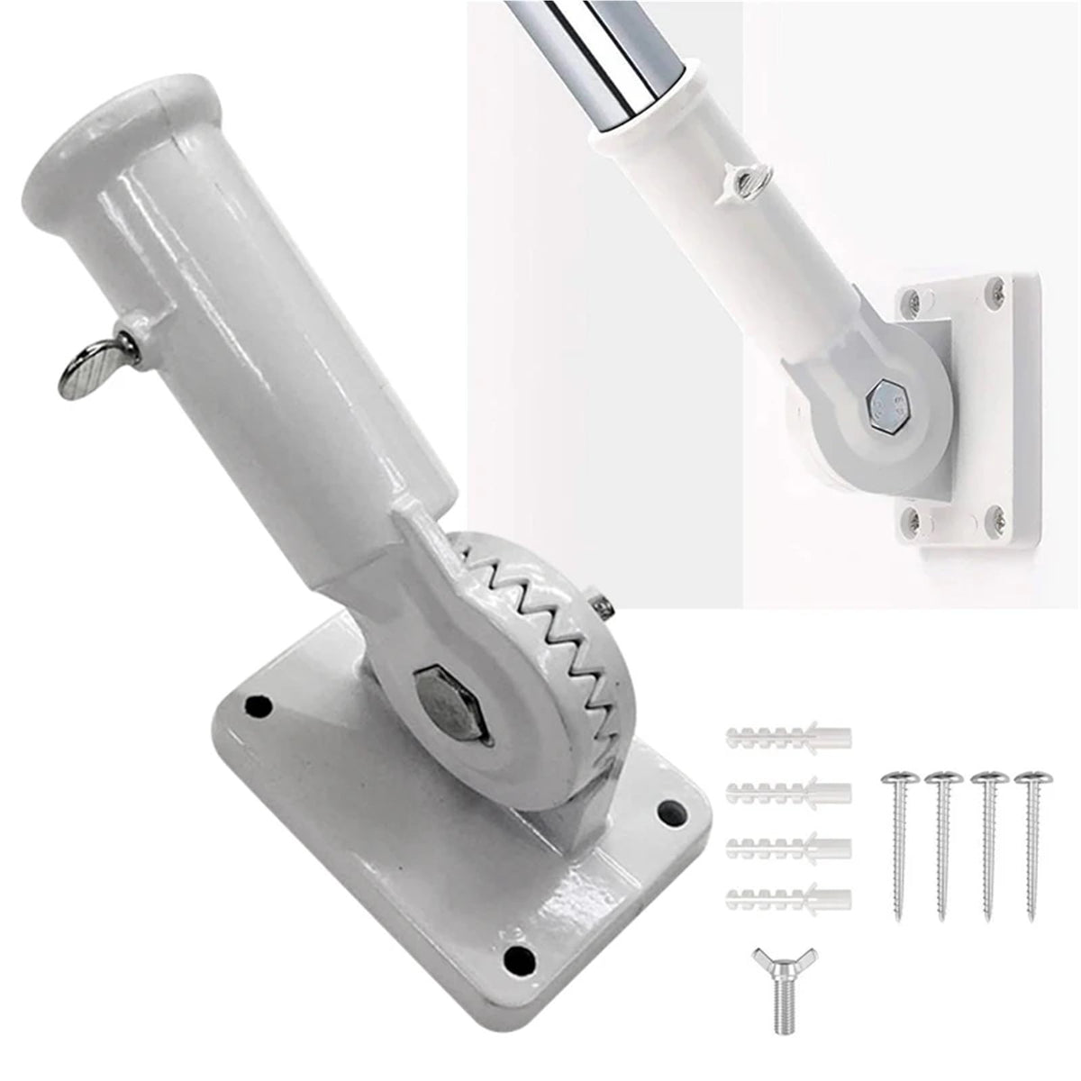 Wall-Mounted Flagpole I86292