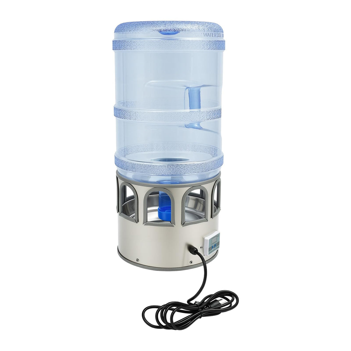 5 Gal Heated Chicken Waterer 80W Adjustable Temperature R52869