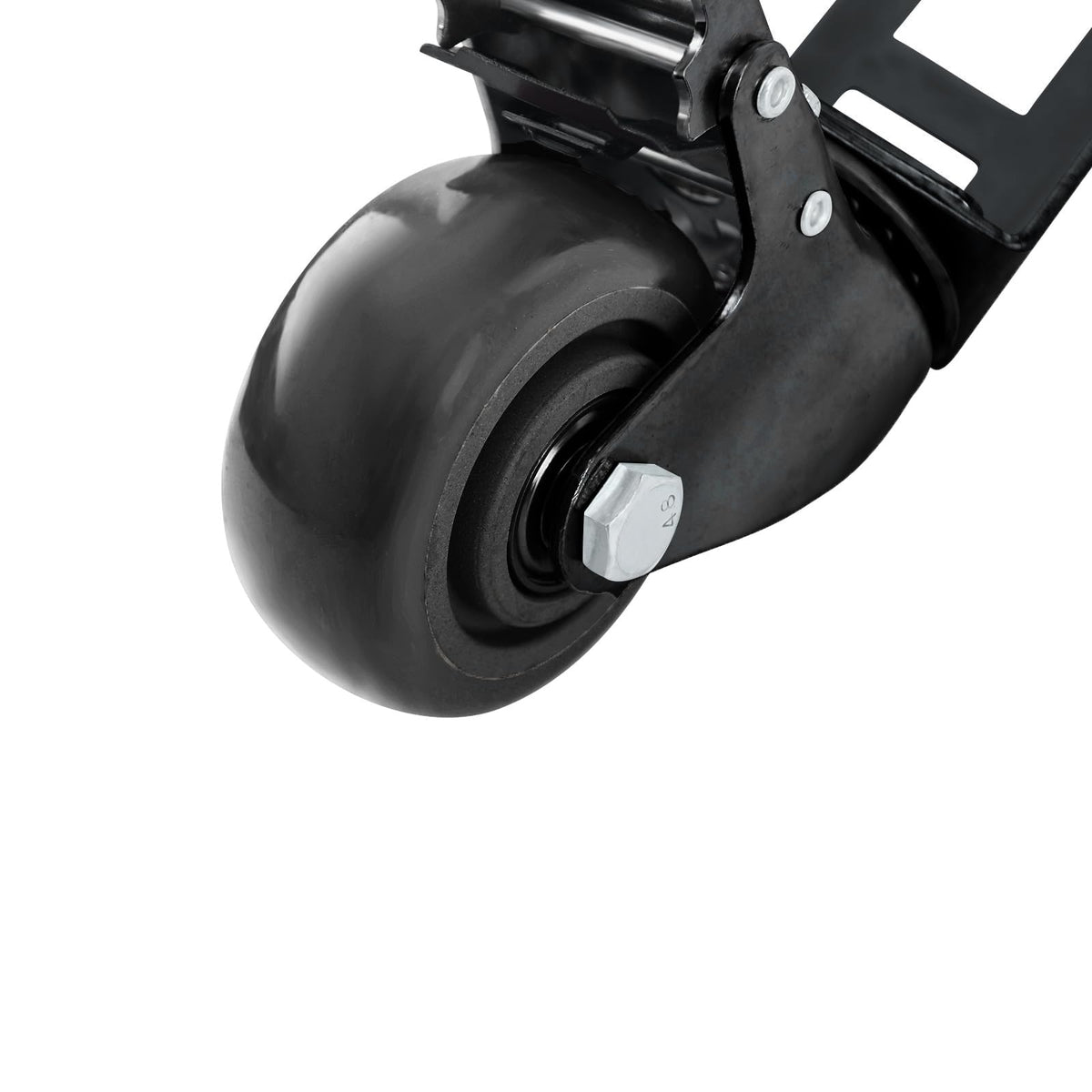 3" Heavy Duty Locking Caster Wheels, 8 PCS, 1000LB Capacity, Black I6947