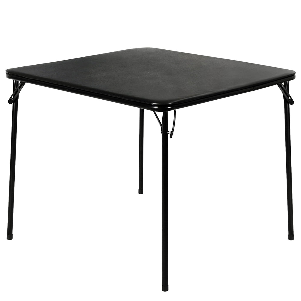 34'' Black Folding Card Table D2560