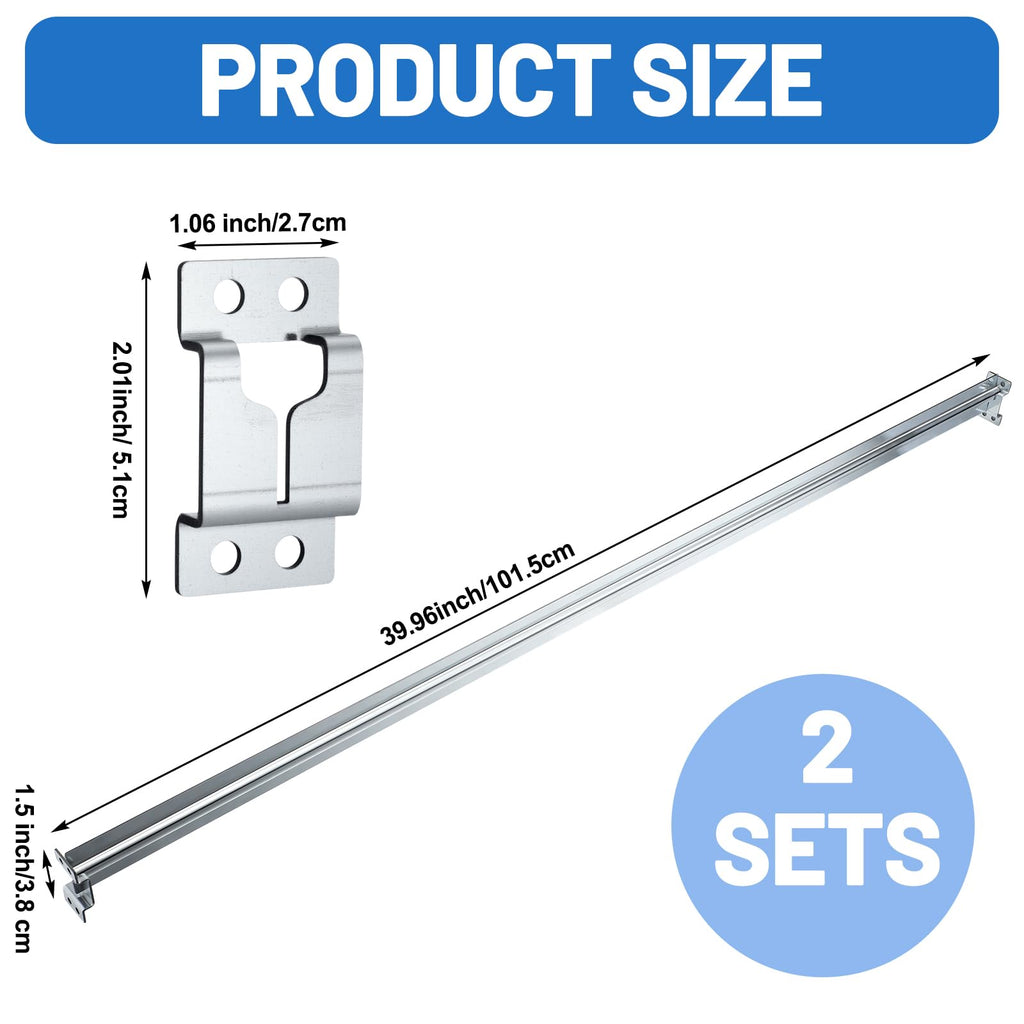 Universal Hanging File Rails 2 Pack J527