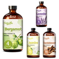 Essential Oil Set, 4 Scents with Glass Dropper L858