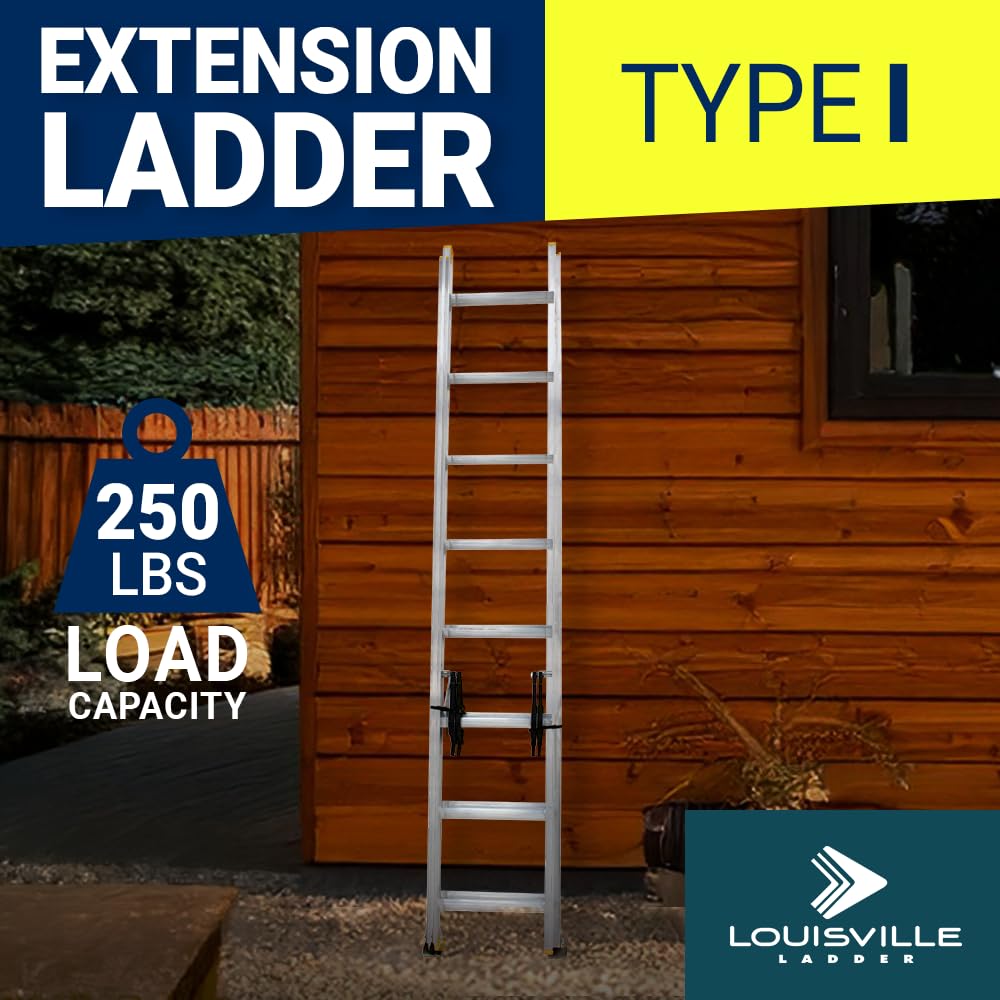 16 ft Aluminum Extension Ladder Z61667