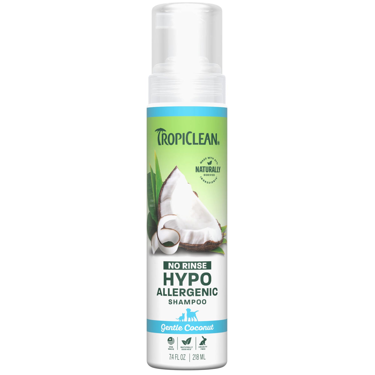 Hypoallergenic Waterless Dog Shampoo 7.4oz P190