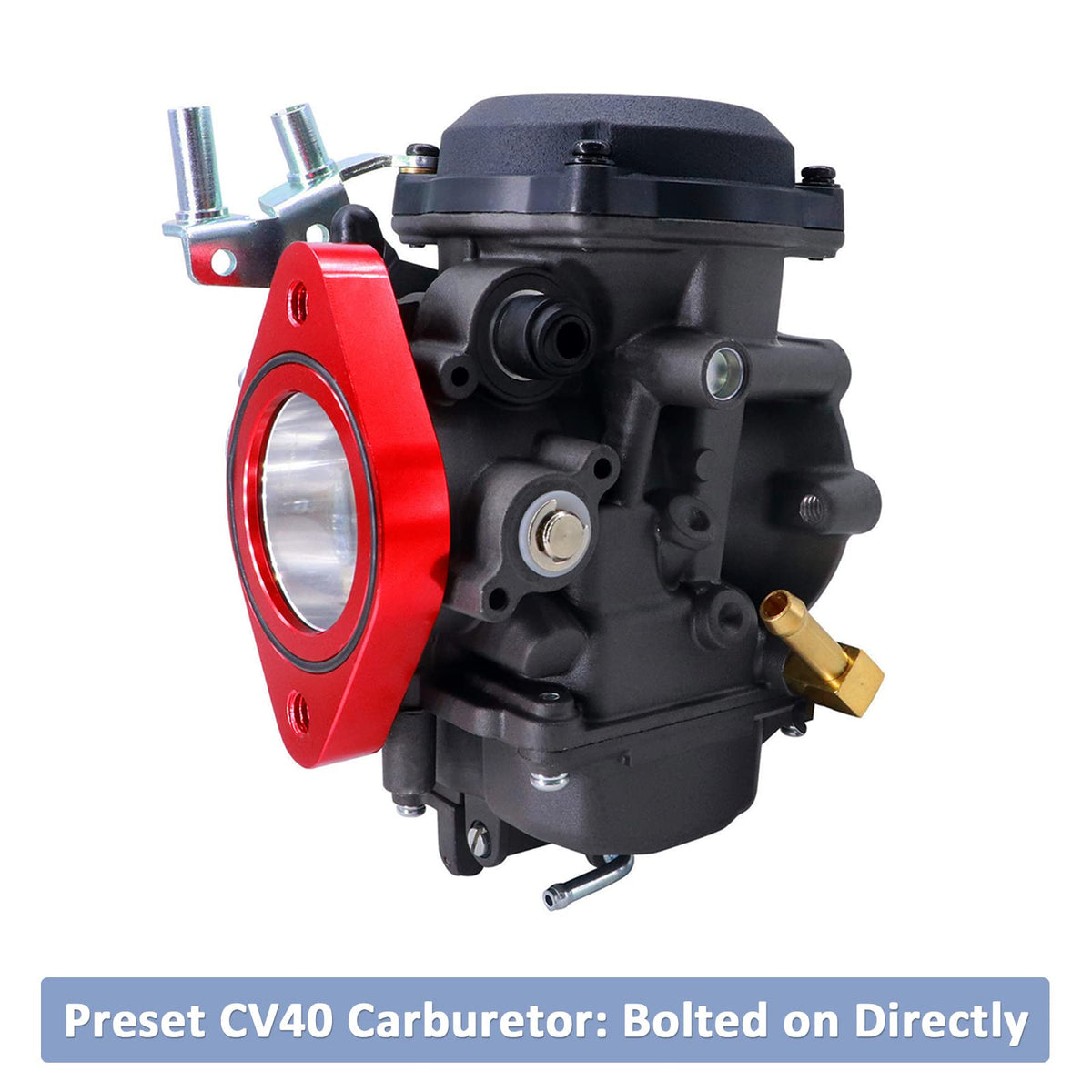 CV40 Carburetor & Intake Manifold Red V67789