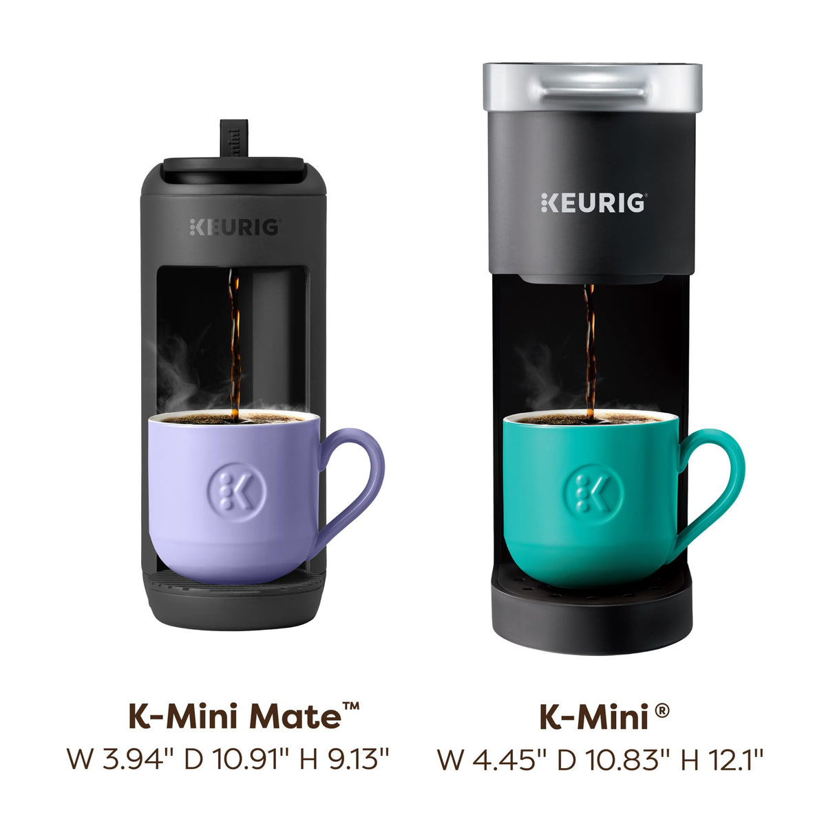 Single Serve K-Cup Pod Coffee Maker, Black Y403034