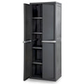 4 Shelf Lockable Utility Storage Cabinet N24365
