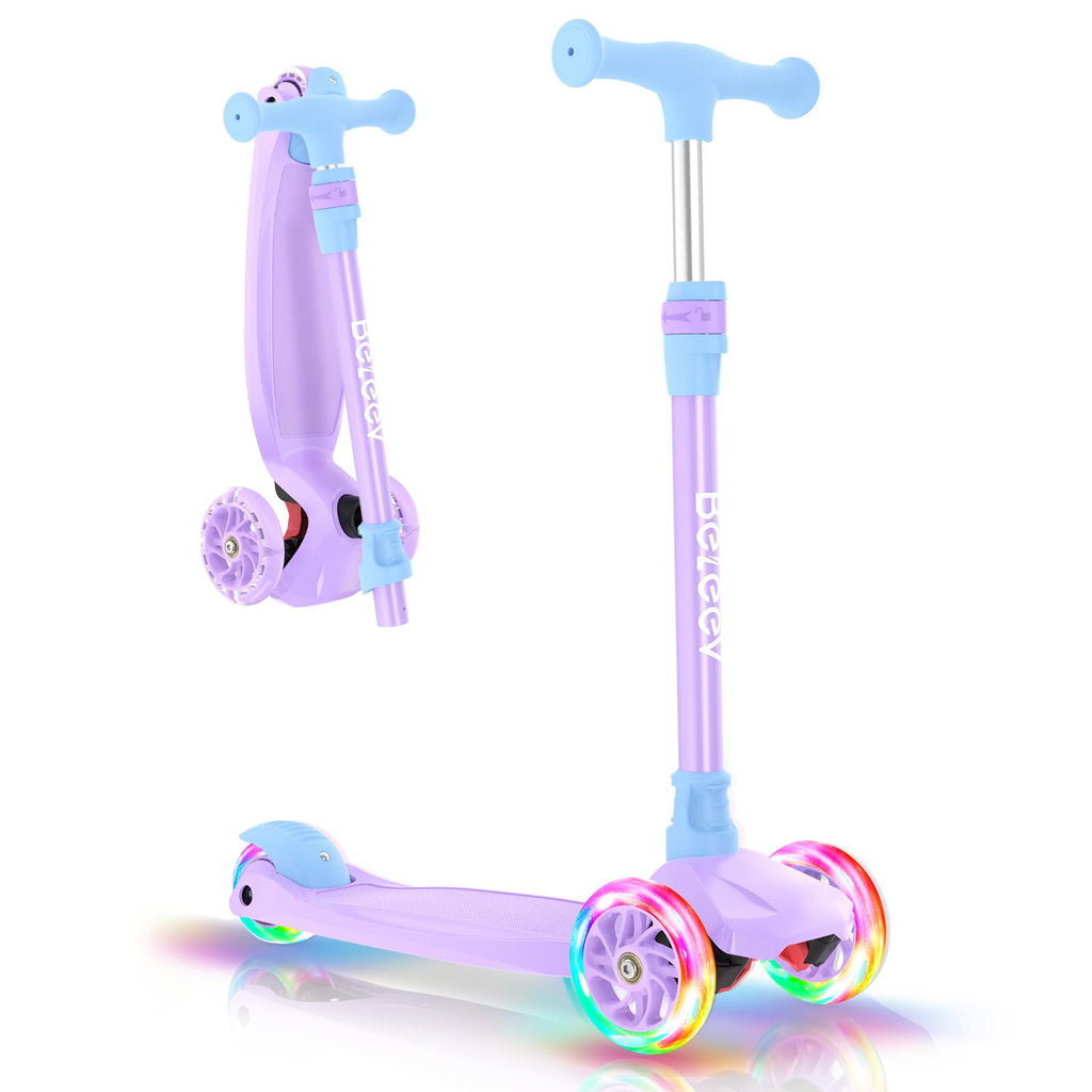 3 Wheel Kick Scooter with Light up Wheels H81064