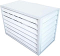 Aluminum Air Conditioner Fence Cover White 100*50*70cm S712