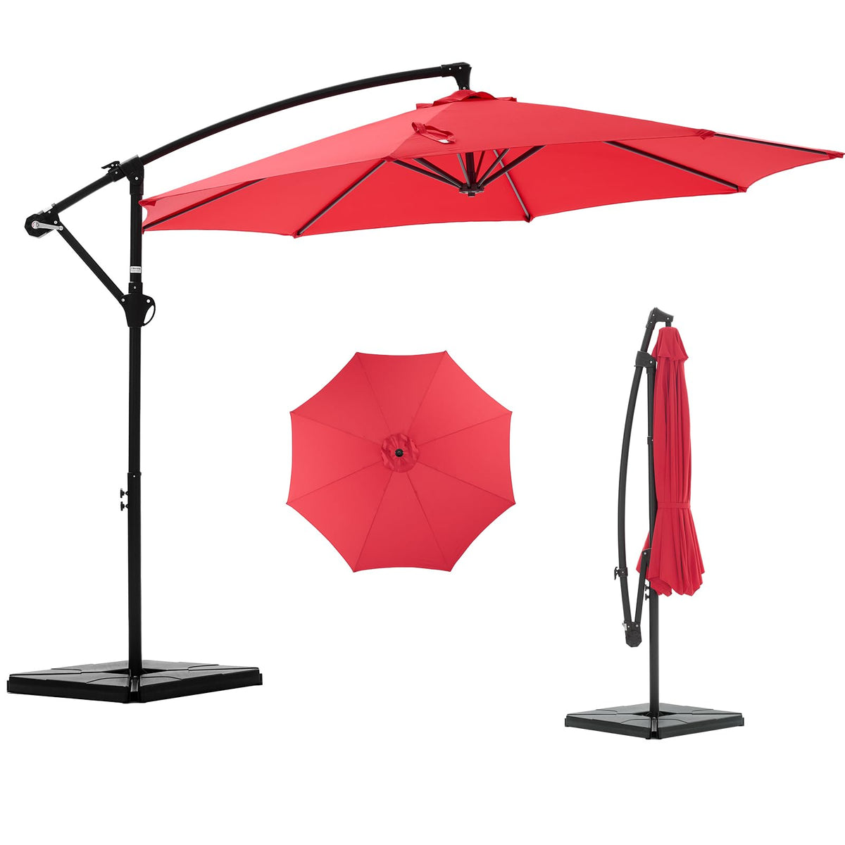 10FT Cantilever Patio Umbrella F404276
