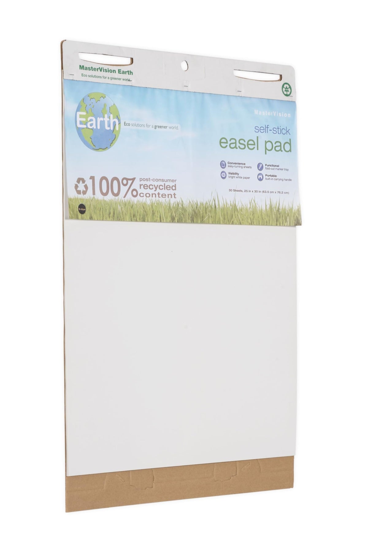 Self-Stick Easel Pad 30" x 25" 2 Pack White D3835