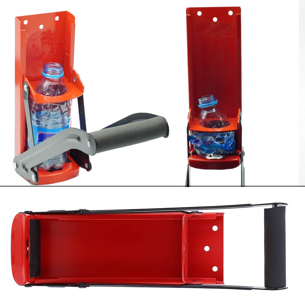 500ml Can Crusher Red Steel Rubber Handle I8322