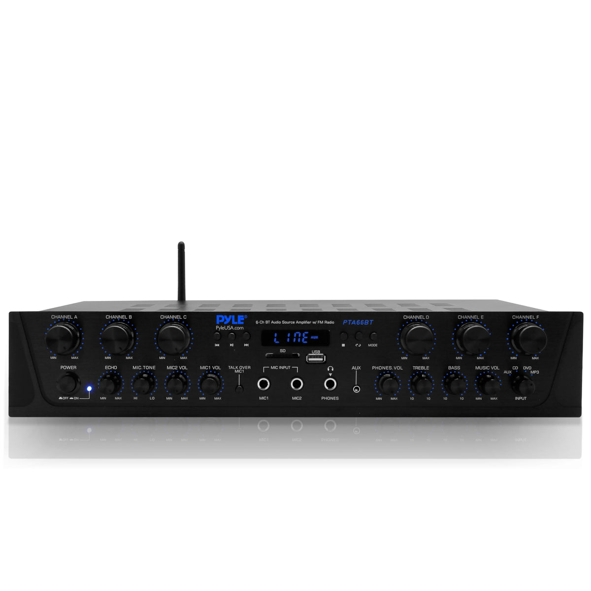 Bluetooth 6 Channel Stereo Amplifier A70333