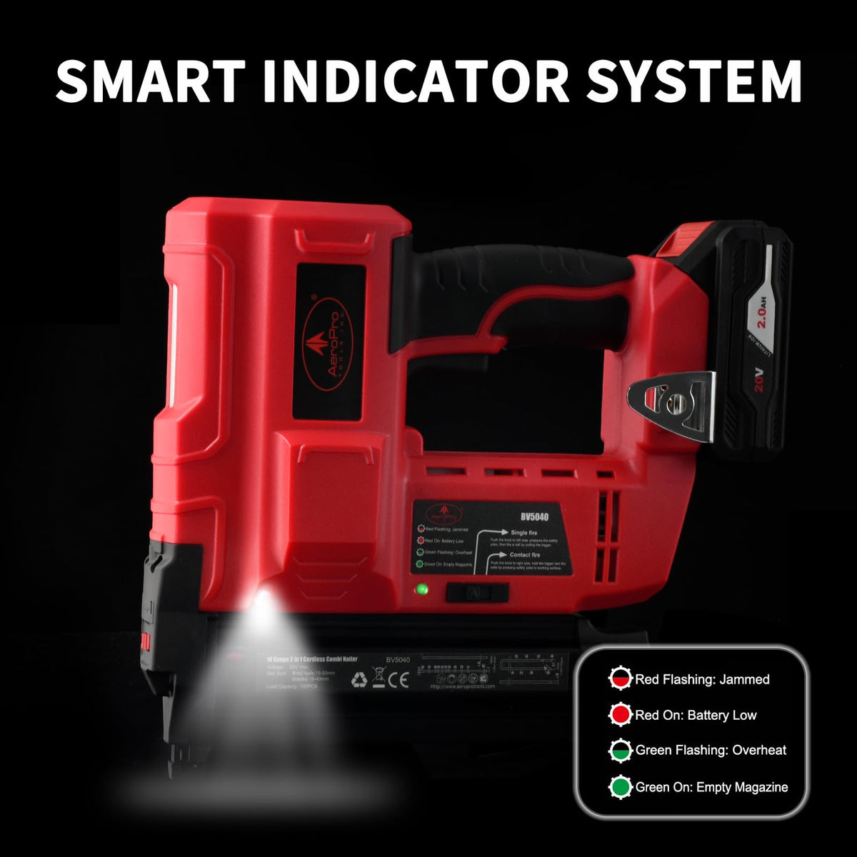 18G Cordless Brad Nailer N736056