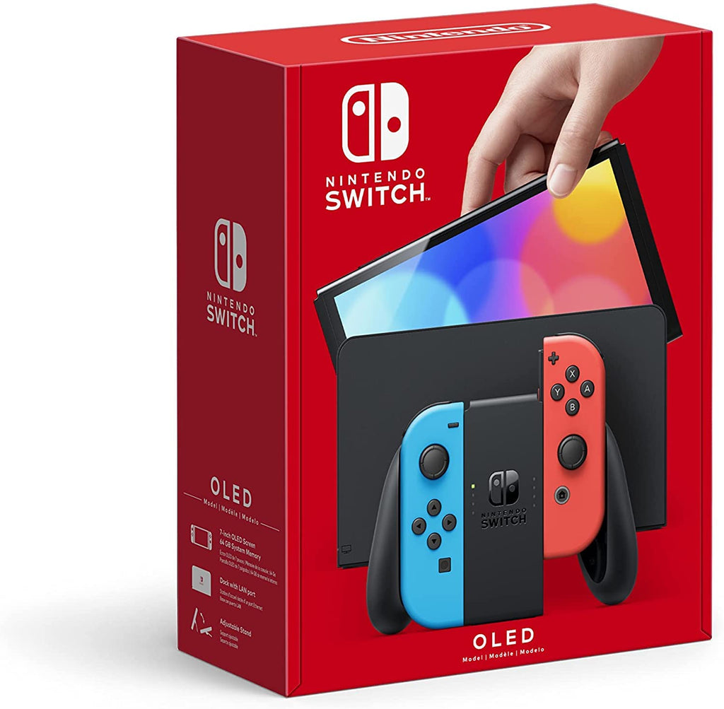 Nintendo Switch OLED Model Neon Red & Neon Blue Joy-Con L426