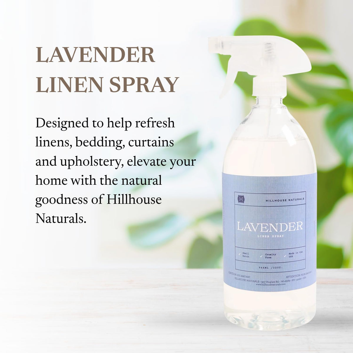 Linen Spray Lavender Scent 1 L Q266