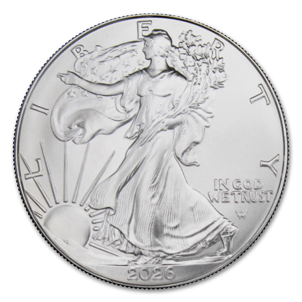1 oz American Silver Eagle Coin with LED Presentation Box Q655486