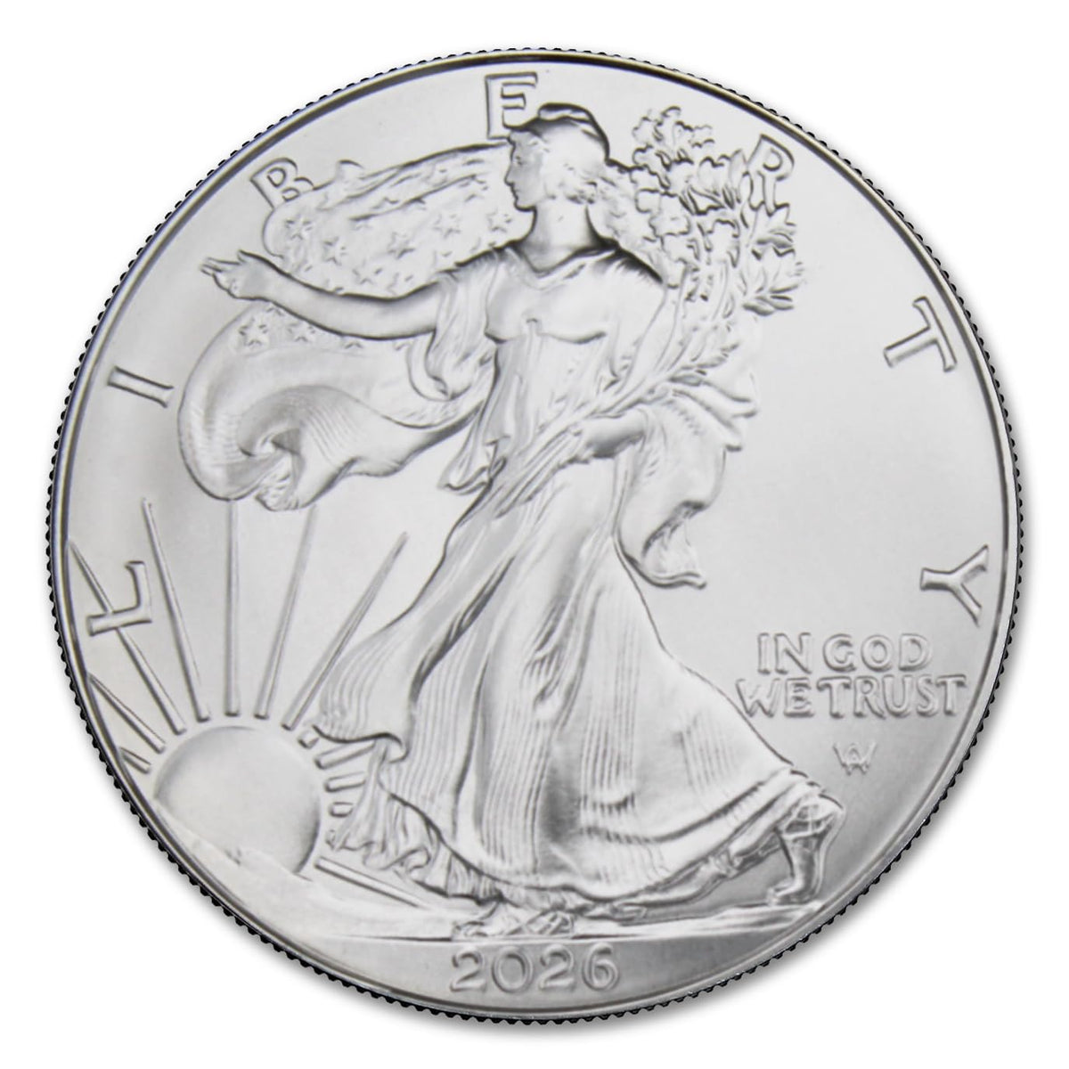 1 oz American Silver Eagle Coin with LED Presentation Box Q655486