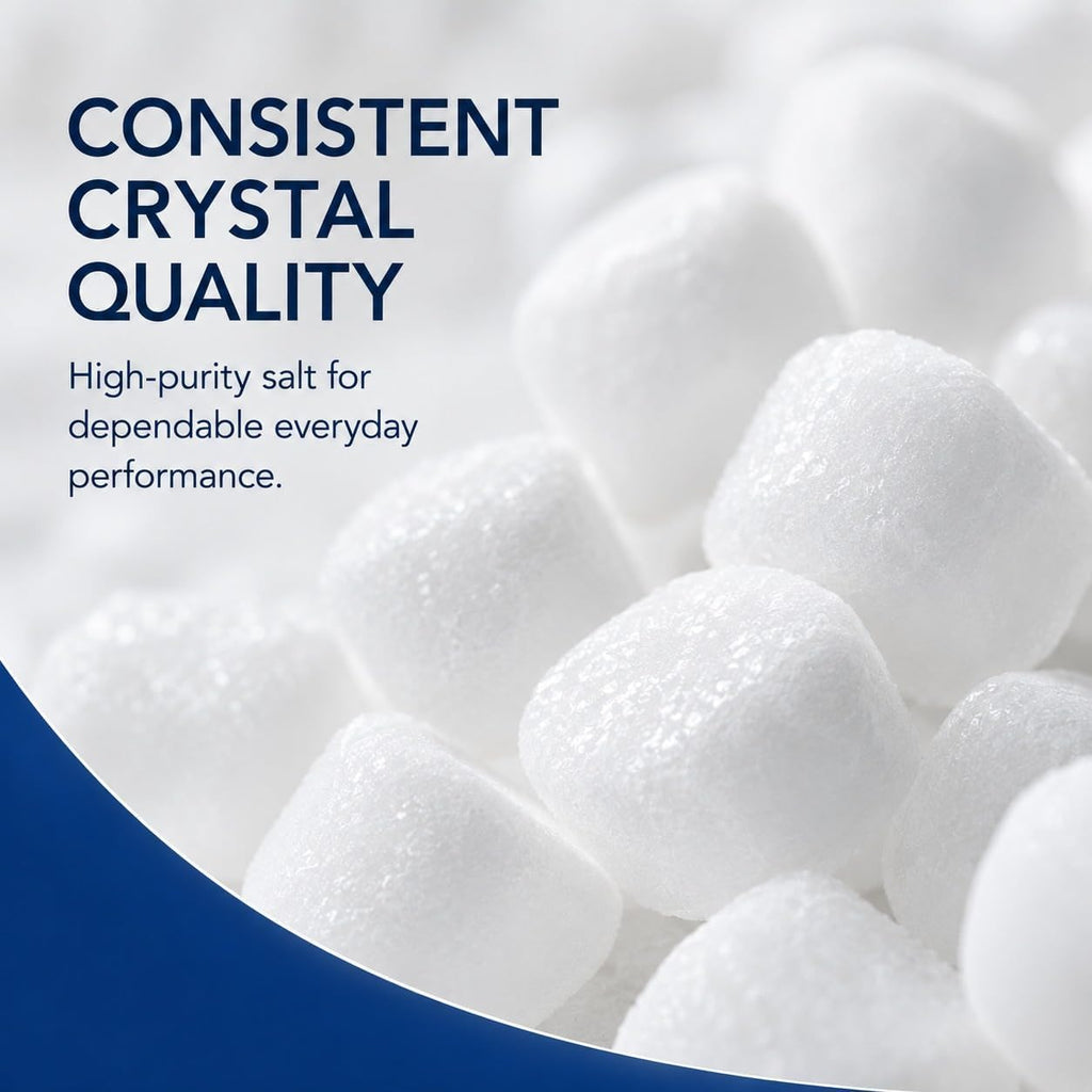 Natural Water Softener Salt Crystals 40 lb Bag 3 Pack F4910