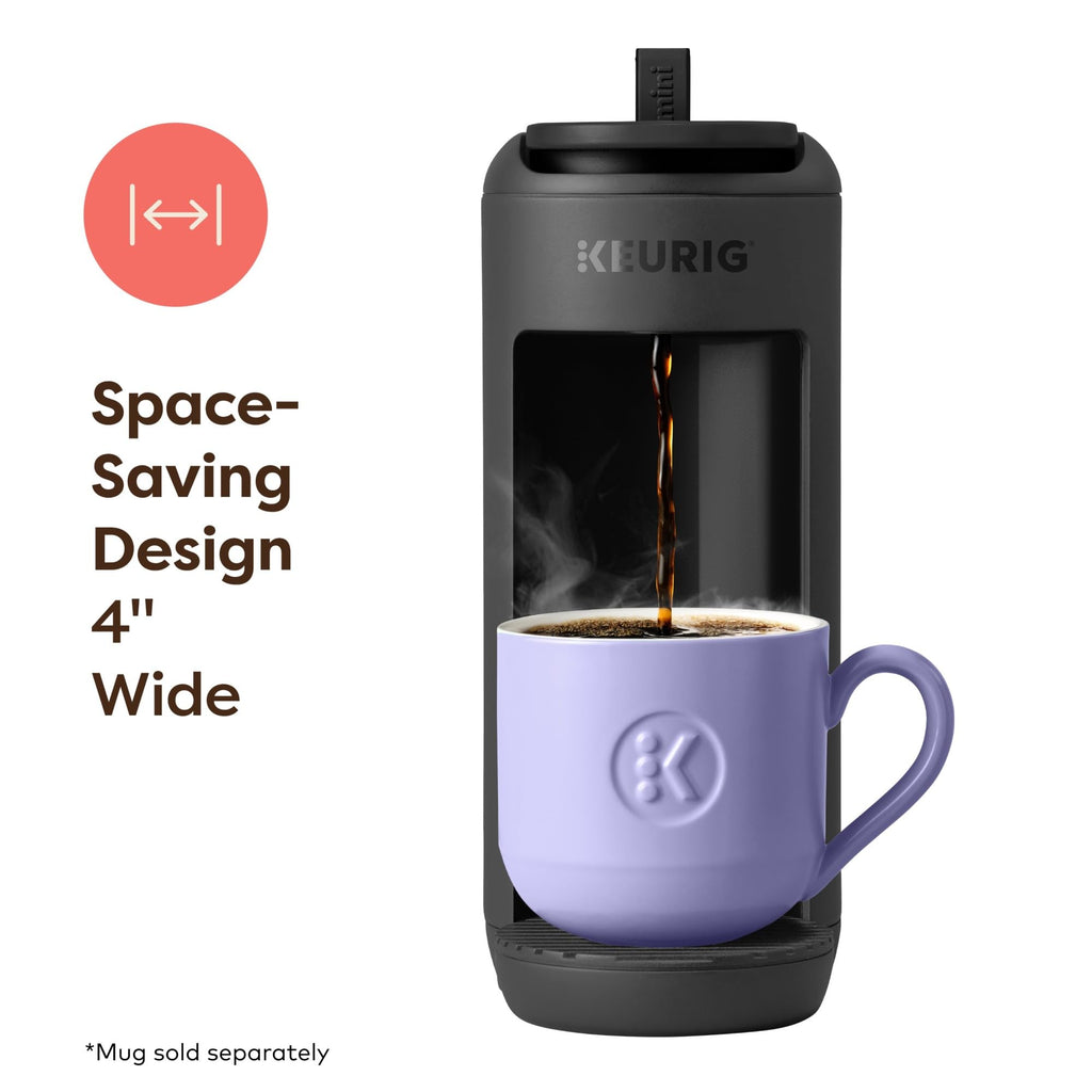 Single Serve K-Cup Pod Coffee Maker, Black Y403034