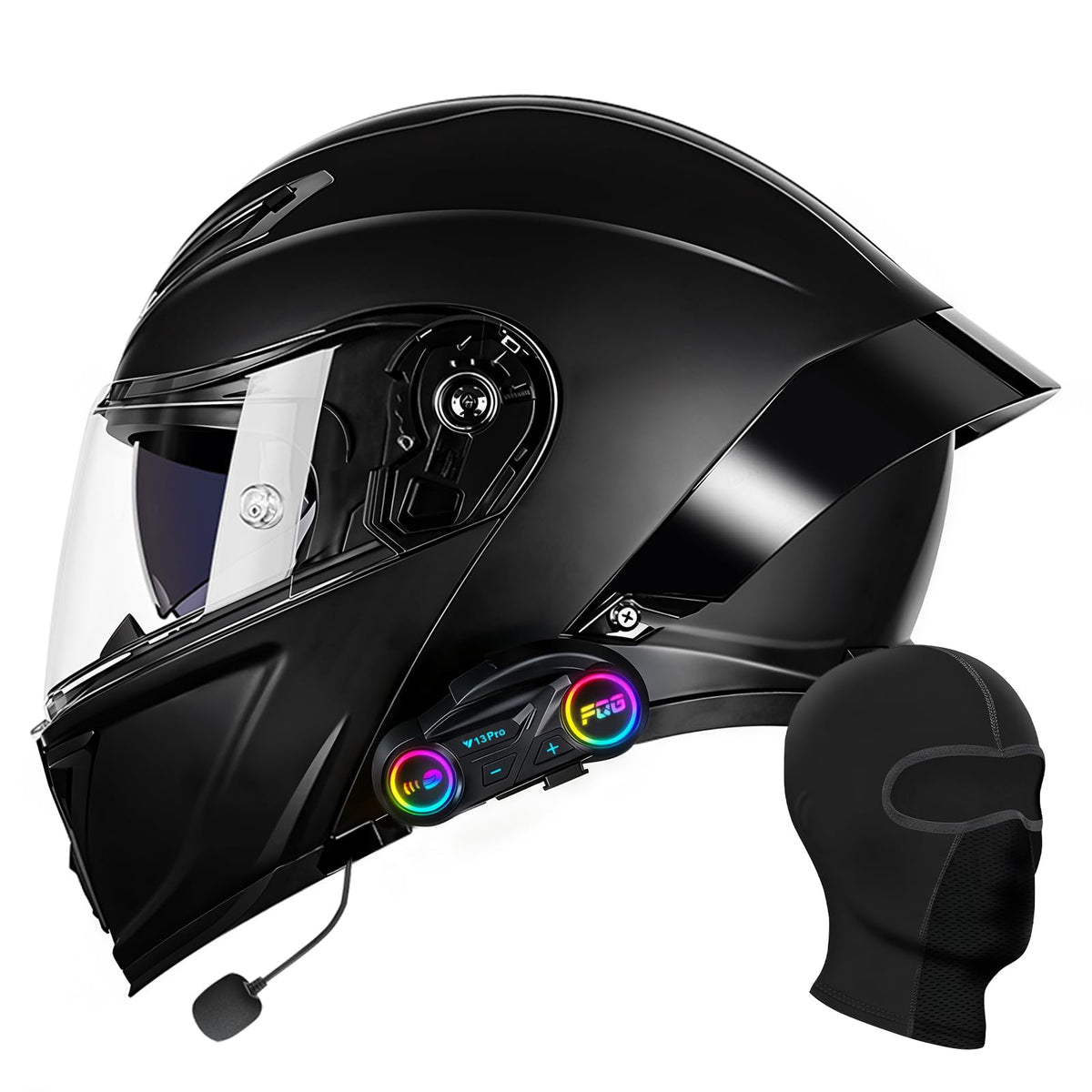 Bluetooth Modular Motorcycle Helmet F94487