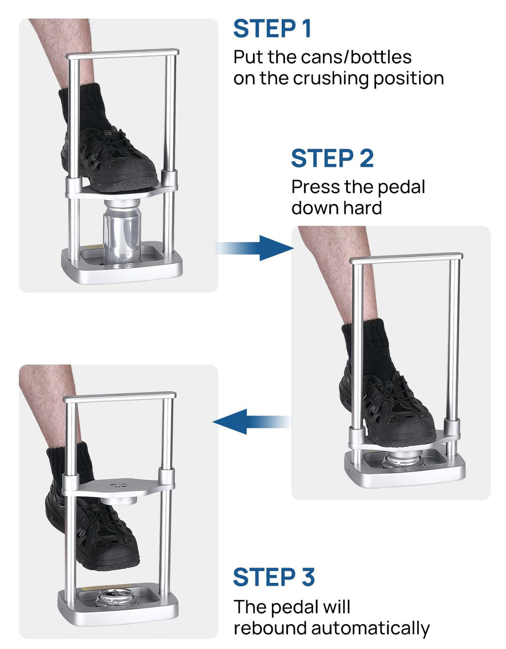 Foot Operated Can Crusher G81838