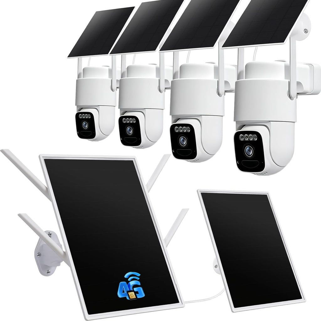 4G Solar Security Camera System with Base Station I864