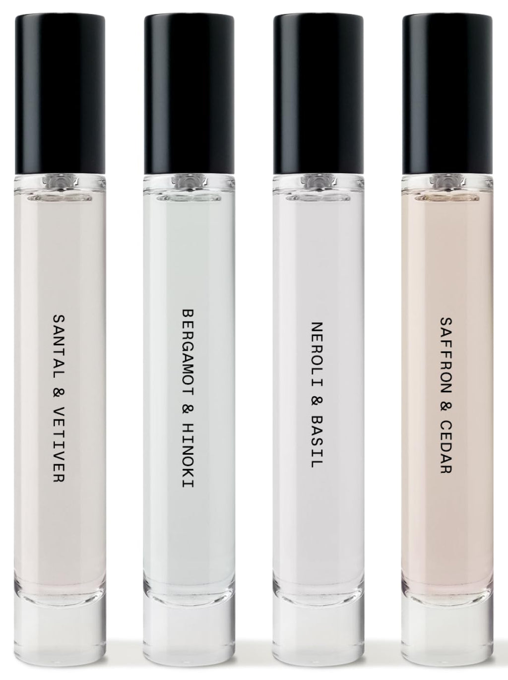 Body Mist Discovery Set, 4 Mini Fragrance Sprays, 0.34 oz Each A524187