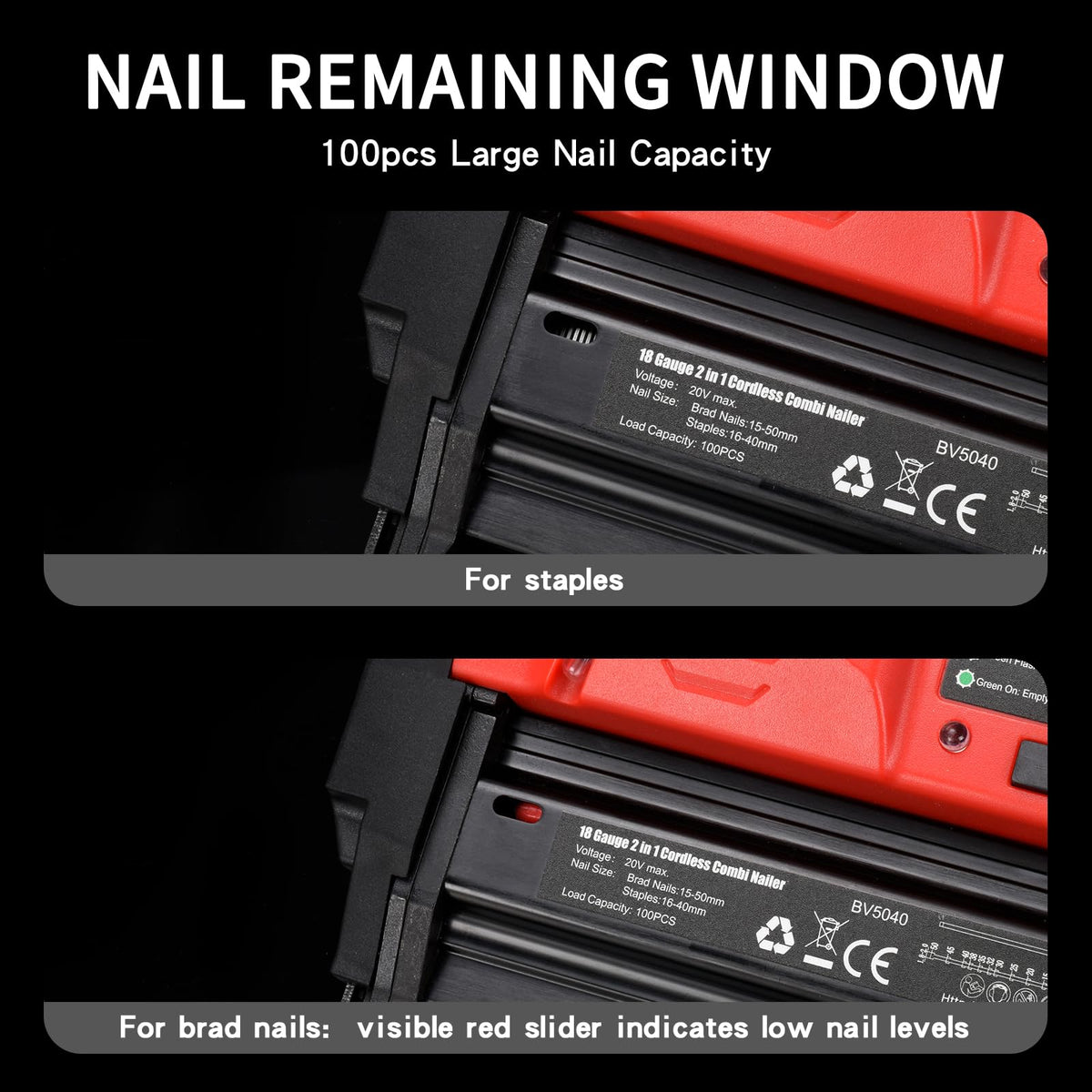 18G Cordless Brad Nailer N736056