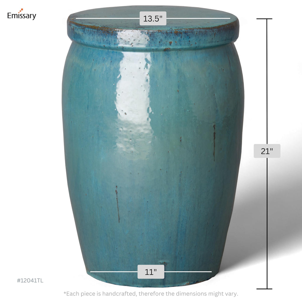 Teal Stool J56443