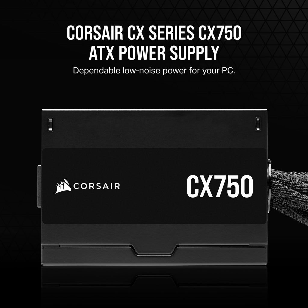 750 Watt 80 Plus Bronze Non Modular ATX Power Supply T387
