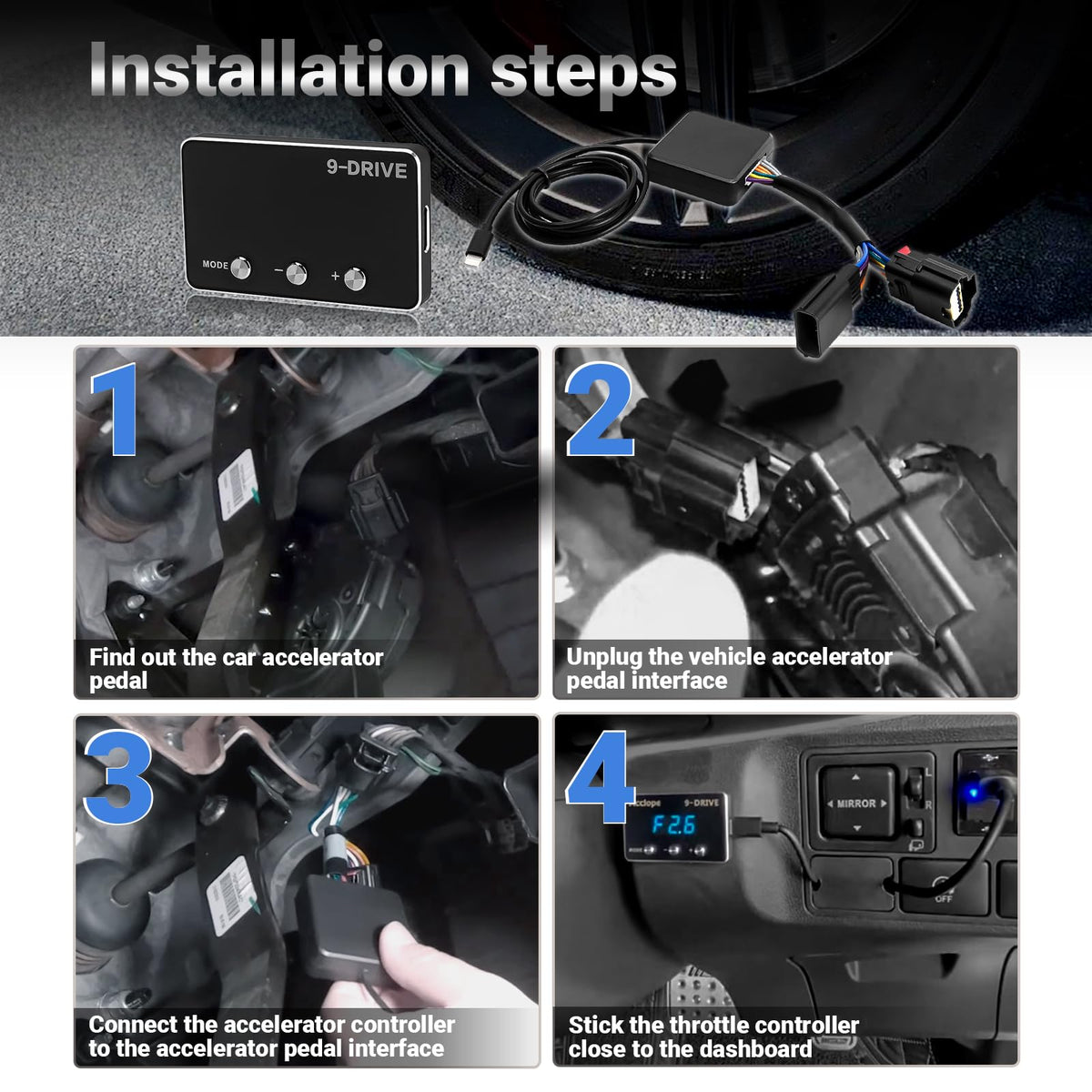 9 Drive Mode Throttle Response Controller R79852