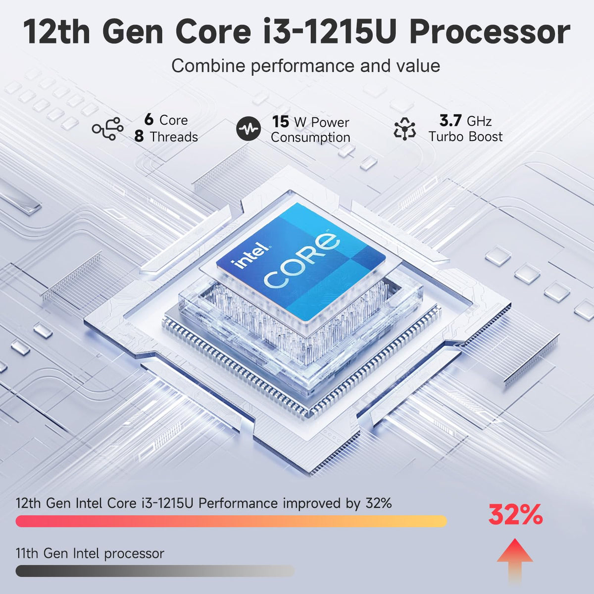 15.6" FHD IPS Laptop V8610