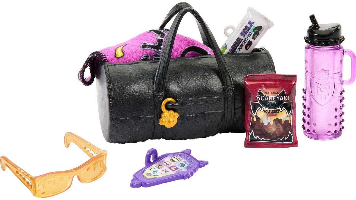 Monster High Doll with Pet Gargoyle Bulldog and Themed Accessories M92990