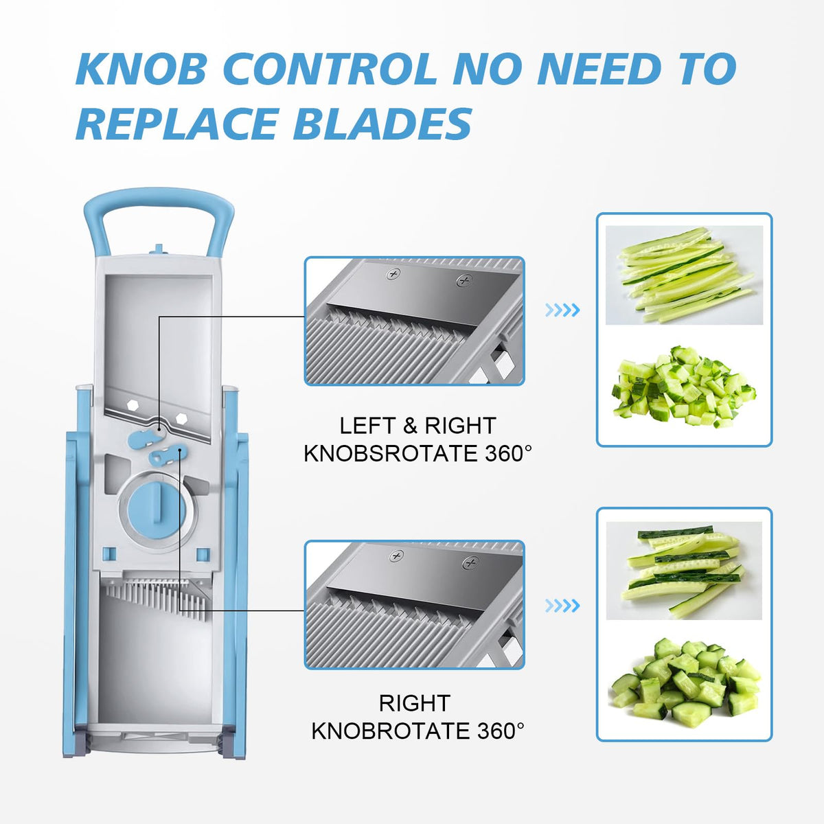 Adjustable Vegetable Slicer and Chopper M7766