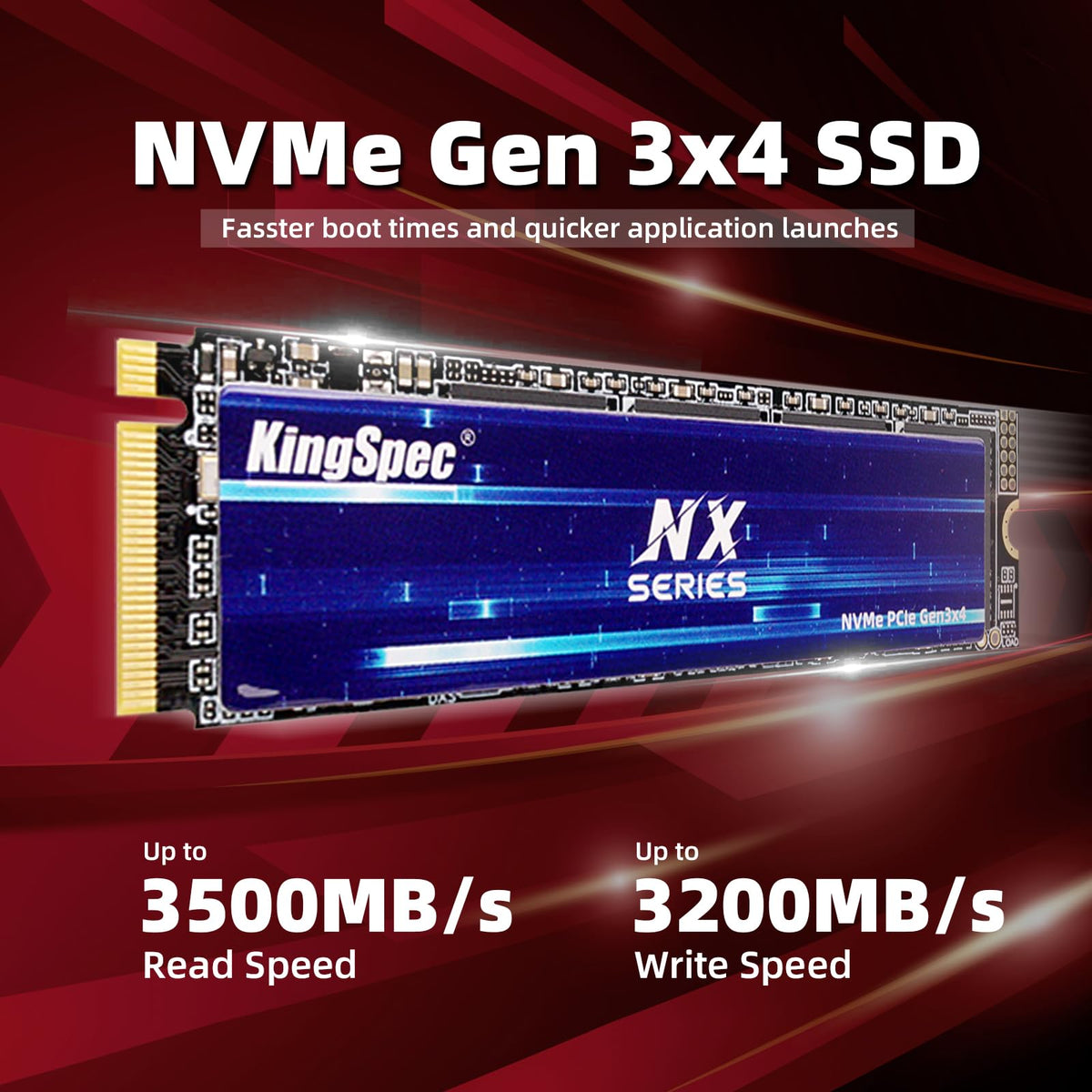 512GB Gen3x4 NVMe M.2 SSD Q1576