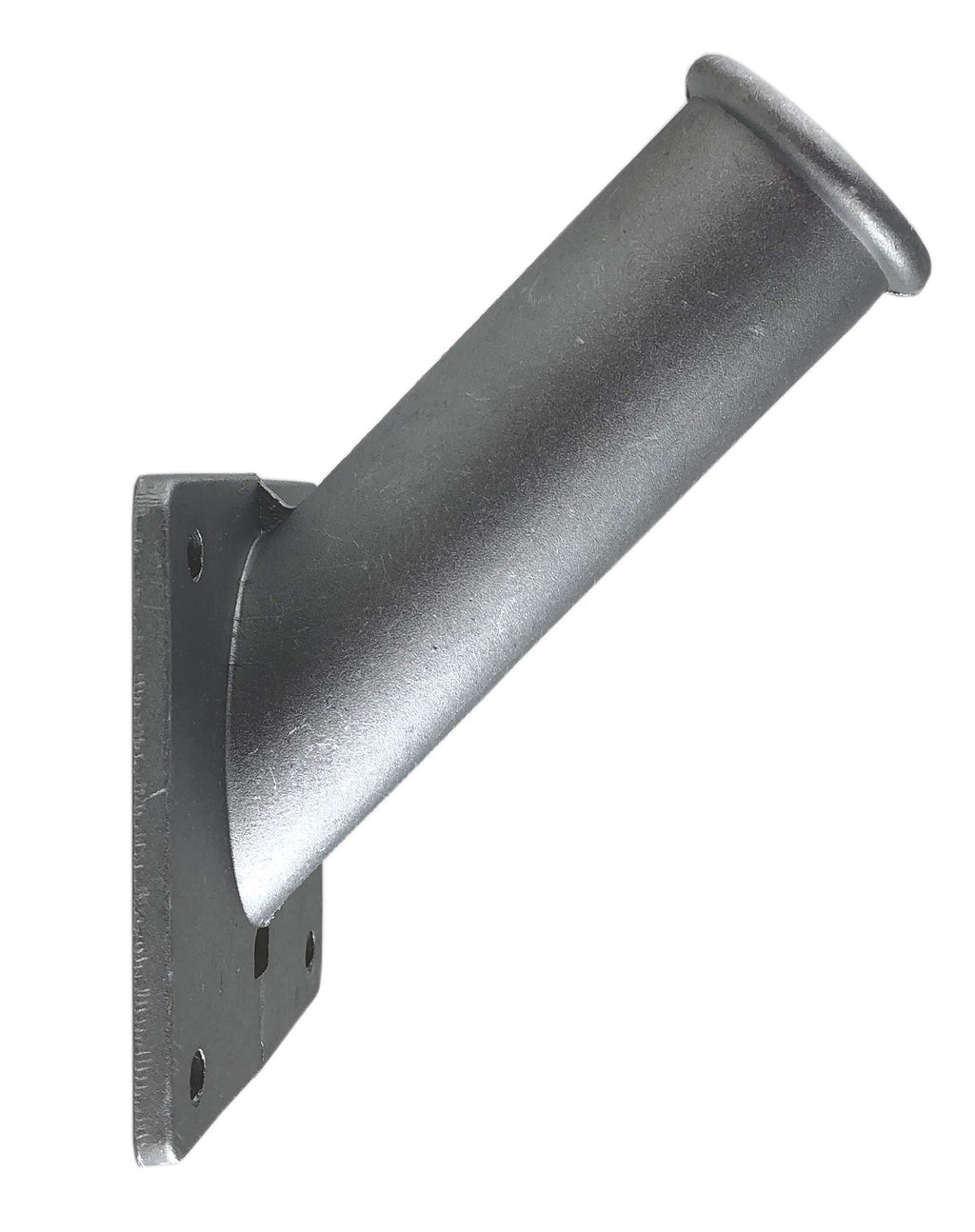 Aluminum Flag Pole Bracket Fits 1.25'' Poles Gray H10504
