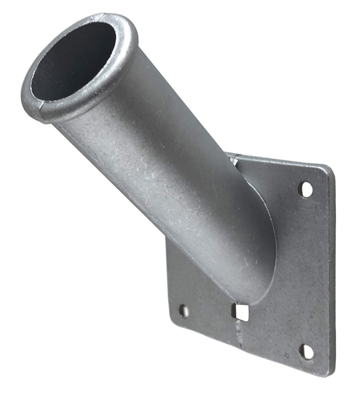 Aluminum Flag Pole Bracket Fits 1.25'' Poles Gray H10504